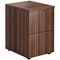 Jemini Foolscap Filing Cabinet, 2 Drawer, Walnut