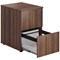 Jemini Foolscap Filing Cabinet, 2 Drawer, Walnut