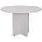 Jemini Round Meeting Table, 1100x1100x730mm, White