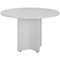 Jemini Round Meeting Table, 1100x1100x730mm, White