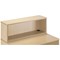 Jemini Reception Modular Straight Riser Unit, 1200x315x400mm, Maple