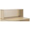 Jemini Reception Modular Straight Riser Unit, 1200x315x400mm, Maple