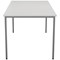 Jemini Rectangular Multipurpose Table, 1800x800x730mm, White