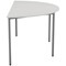 Jemini Semi Circular Multipurpose Table, 1600x800x730mm, White