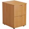 Jemini Foolscap Filing Cabinet, 2 Drawer, Beech