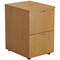 Jemini Foolscap Filing Cabinet, 2 Drawer, Oak