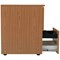 Jemini Foolscap Filing Cabinet, 2 Drawer, Oak