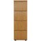 Jemini Foolscap Filing Cabinet, 4 Drawer, Oak