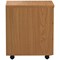 Jemini 3 Drawer Mobile Pedestal, Oak