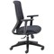 Arista Tekna High Back Mesh Back Executive Chair, Black