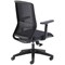 Arista Tekna High Back Mesh Back Executive Chair, Black