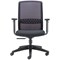 Arista Tekna High Back Mesh Back Executive Chair, Black