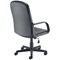 Jemini Jack 2 Executive Polyurethane Swivel Chair with Fixed Arms, Black