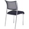 Jemini Jupiter Mesh Back Conference Chair, Black/Chrome