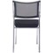 Jemini Jupiter Mesh Back Conference Chair, Black/Chrome