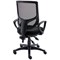 Astin Nesta Mesh Back Operator Chair with Fixed Arms, Black