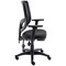 Astin Nesta Mesh Back Operator Chair with Adjustable Arms, Charcoal