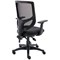 Astin Nesta Mesh Back Operator Chair with Adjustable Arms, Charcoal