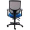 Astin Nesta Mesh Back Operator Chair with Fixed Arms, Blue