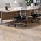 Jemini 1200mm Slim Rectangular Desk, Silver Cantilever Leg, Oak