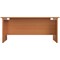 Jemini 1200mm Rectangular Desk, Panel End Leg, Beech