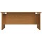 Jemini 1200mm Rectangular Desk, Panel End Leg, Oak