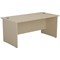 Jemini 1200mm Rectangular Desk, Panel End Leg, Maple