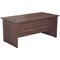 Jemini 1200mm Rectangular Desk, Panel End Leg, Walnut