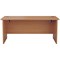 Jemini 1800mm Rectangular Desk, Panel End Leg, Beech