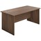 Jemini 1800mm Rectangular Desk, Panel End Leg, Walnut