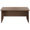 Jemini 1800mm Rectangular Desk, Panel End Leg, Walnut