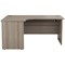 Jemini 1600mm Corner Desk, Left Hand, Panel End Leg, Grey Oak