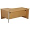 Jemini 1600mm Corner Desk, Right Hand, Panel End Leg, Oak