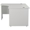 Jemini 1800mm Corner Desk, Left Hand, Panel End Leg, White