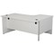 Jemini 1800mm Corner Desk, Left Hand, Panel End Leg, White