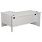 Jemini 1800mm Corner Desk, Right Hand, Panel End Leg, White