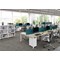 Jemini 1 Person Bench Desk, 1400mm (800mm Deep), White Frame, White