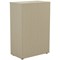 Jemini Medium Wooden Cupboard, 3 Shelves, 1200mm High, Maple