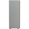 Jemini Two-Tone Medium Cupboard, 3 Shelves, 1200mm High, Grey Oak and White