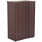 Jemini Medium Wooden Bookcase, 3 Shelves, 1200mm High, Walnut