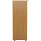 Jemini Medium Wooden Bookcase, 3 Shelves, 1200mm High, Oak