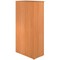 Jemini Tall Wooden Bookcase, 4 Shelves, 1600mm High, Beech