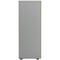 Jemini Two-Tone Tall Cupboard, 4 Shelves, 1600mm High, Maple and White