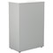 Jemini Two-Tone Tall Cupboard, 4 Shelves, 1600mm High, Maple and White