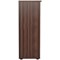 Jemini Tall Wooden Bookcase, 4 Shelves, 1600mm High, Walnut