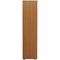 Jemini Tall Wooden Cupboard, 4 Shelves, 1800mm High, Beech