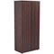 Jemini Tall Wooden Cupboard, 4 Shelves, 1800mm High, Walnut