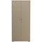 Jemini Tall Wooden Cupboard, 4 Shelves, 1800mm High, Maple