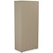 Jemini Tall Wooden Cupboard, 4 Shelves, 1800mm High, Maple