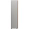 Jemini Two-Tone Tall Cupboard, 4 Shelves, 1800mm High, Beech and White